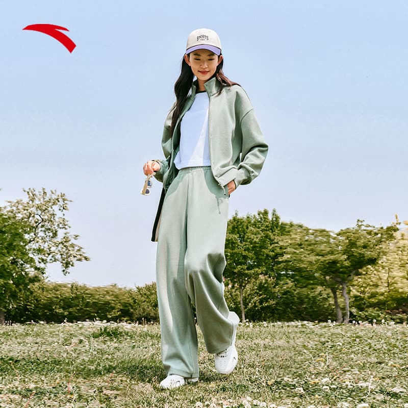 ジャージ レディース 上品シルエット アスリートセットアップ
