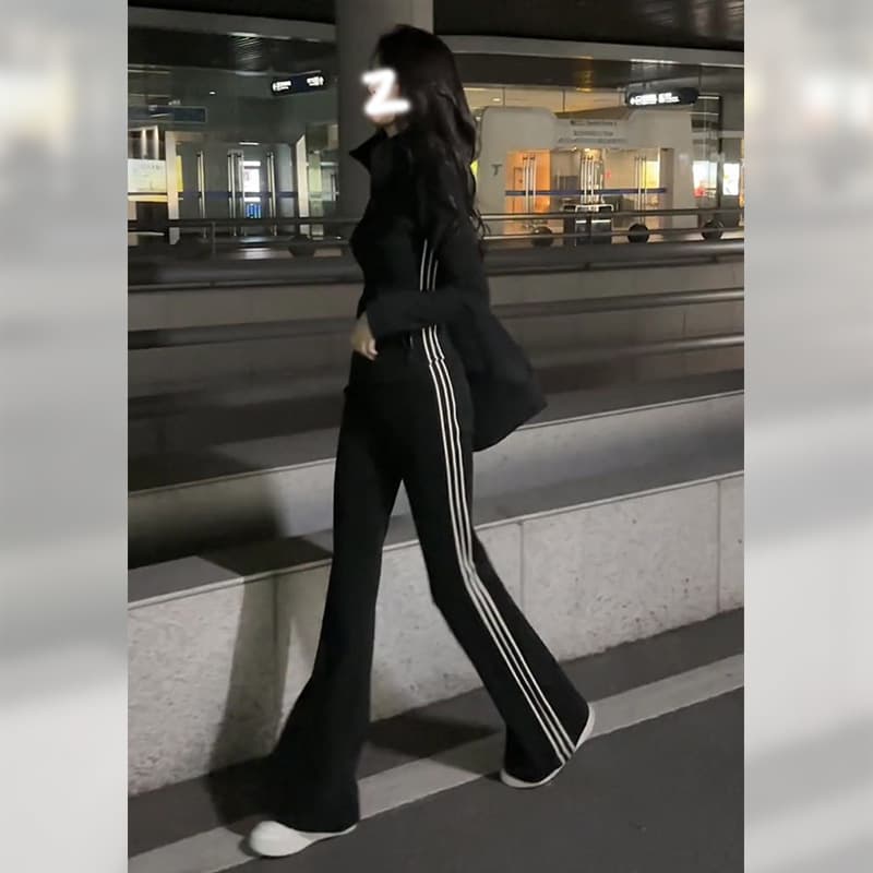 ジャージ レディース ストレートシルエット ジャージ セットアップ