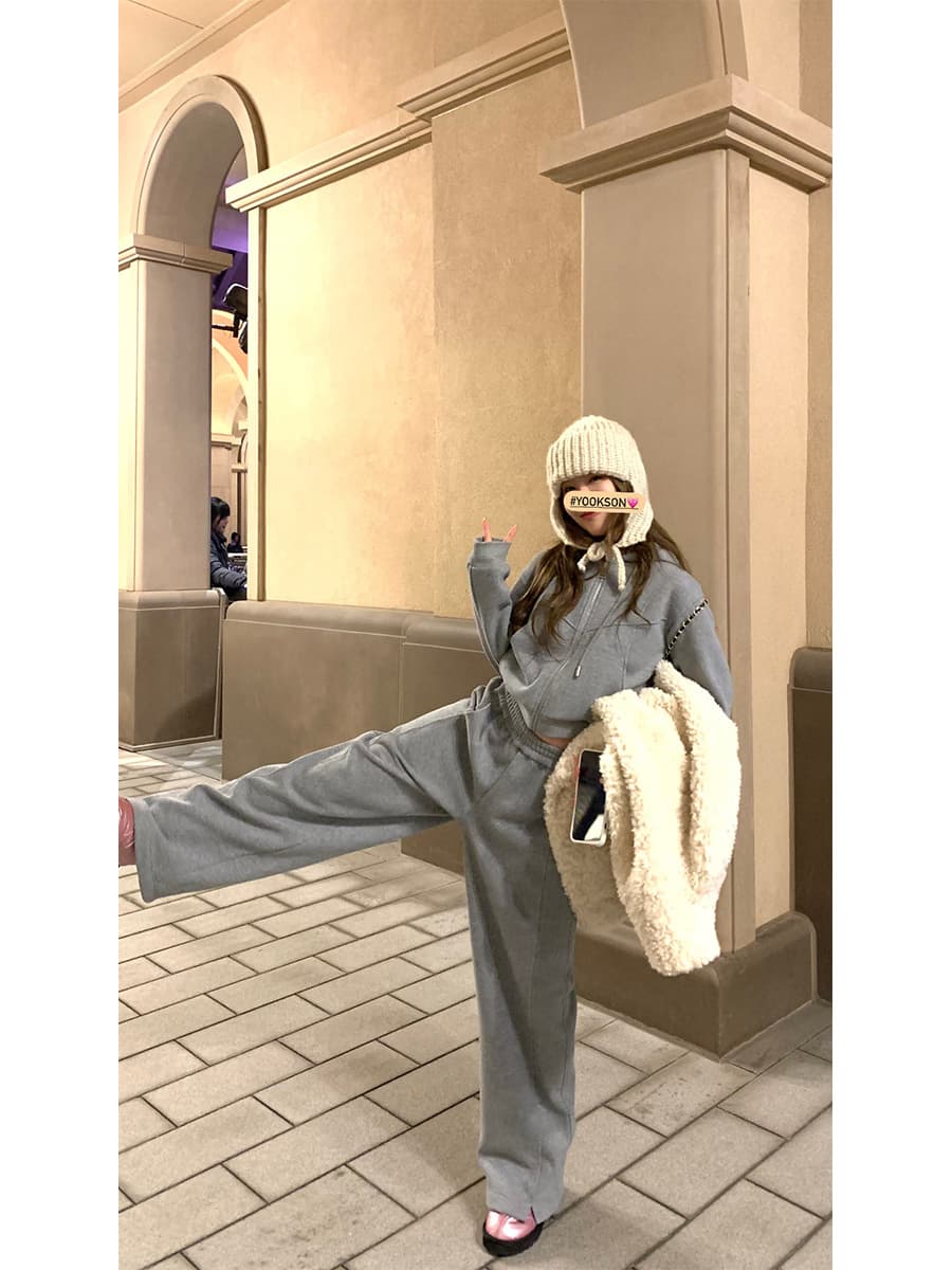 ジャージ レディース リラックスルームウェア ジャージセットアップ