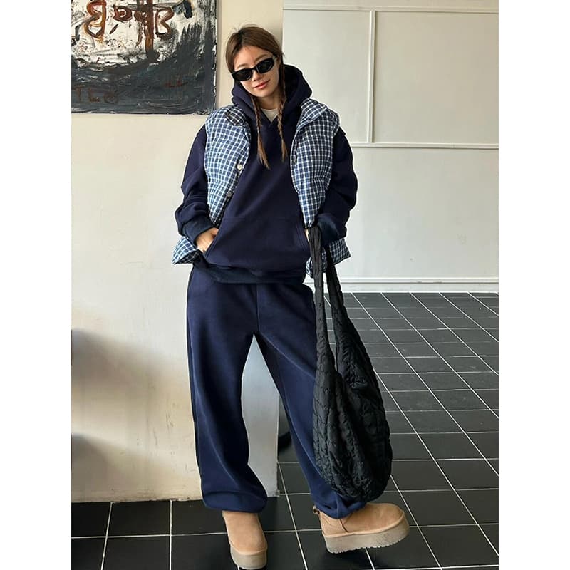 ジャージ レディース ふんわりシルエットあったかルームウェア